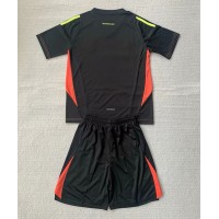 Deutschland Torwart Fußballbekleidung Heimtrikot Kinder EM 2024 Kurzarm (+ kurze hosen)